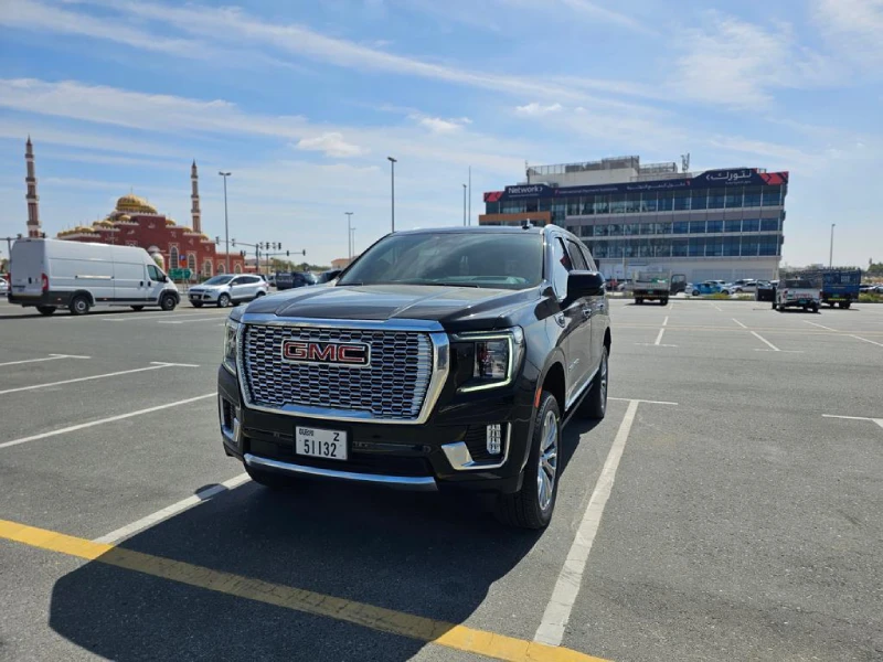 GMC Yukon Denali BLACK 2023 rental dubai