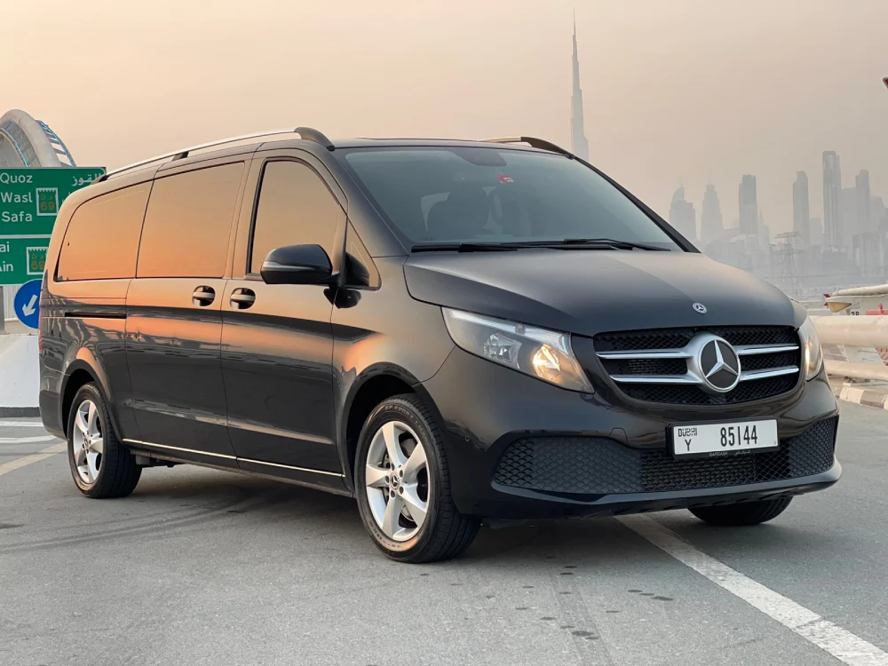 Mercedes Benz Van BLACK 2021 rental dubai