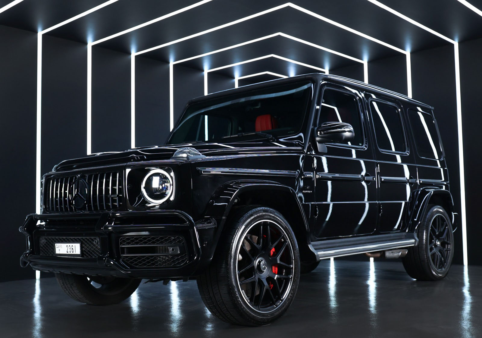 Mercedes G63 BLACK 2023 rental dubai