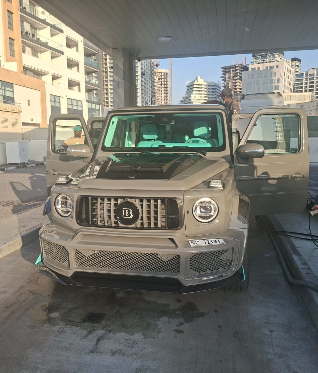 Mercedes-Benz G-Class Brabus G900 Grey  2024 rental dubai