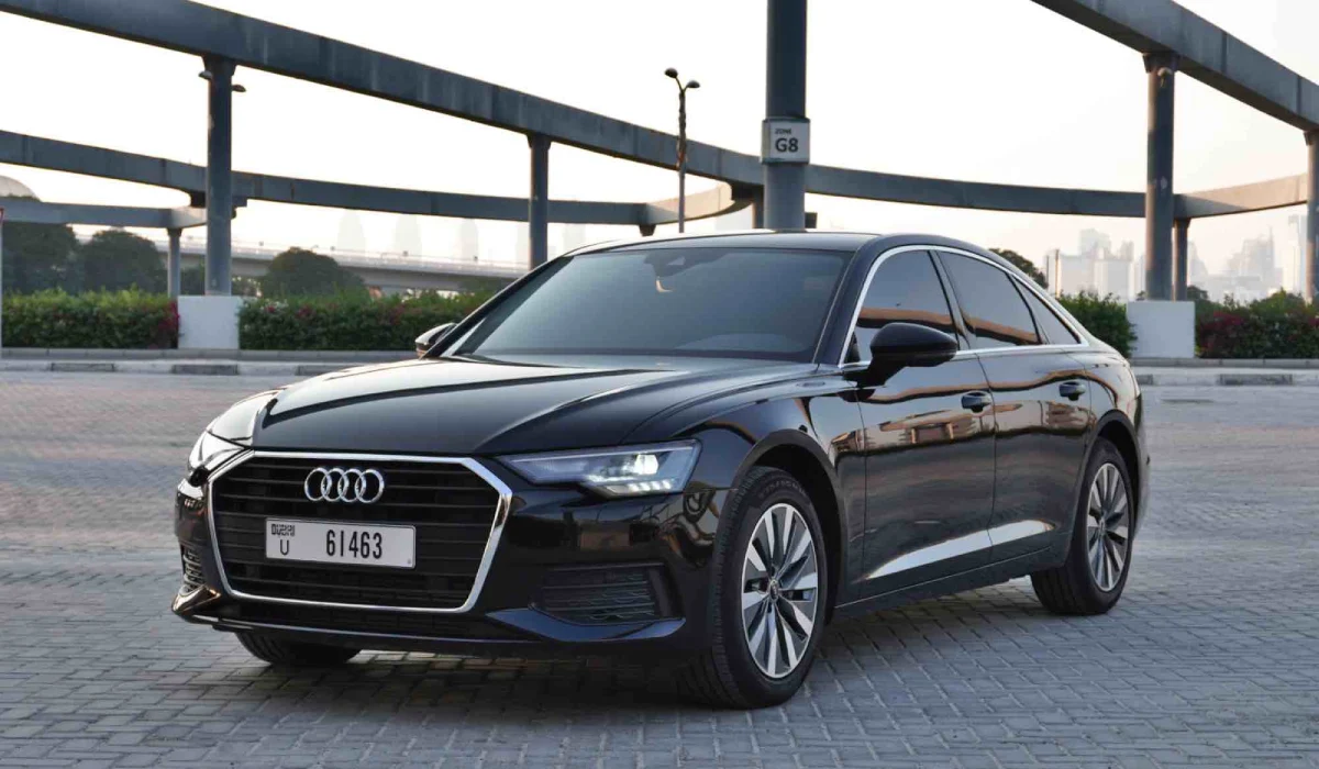 Audi A6 BLACK 2022 rental dubai