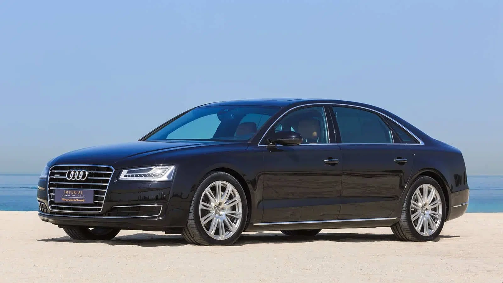 Audi A8 BLACK 2020 rental dubai