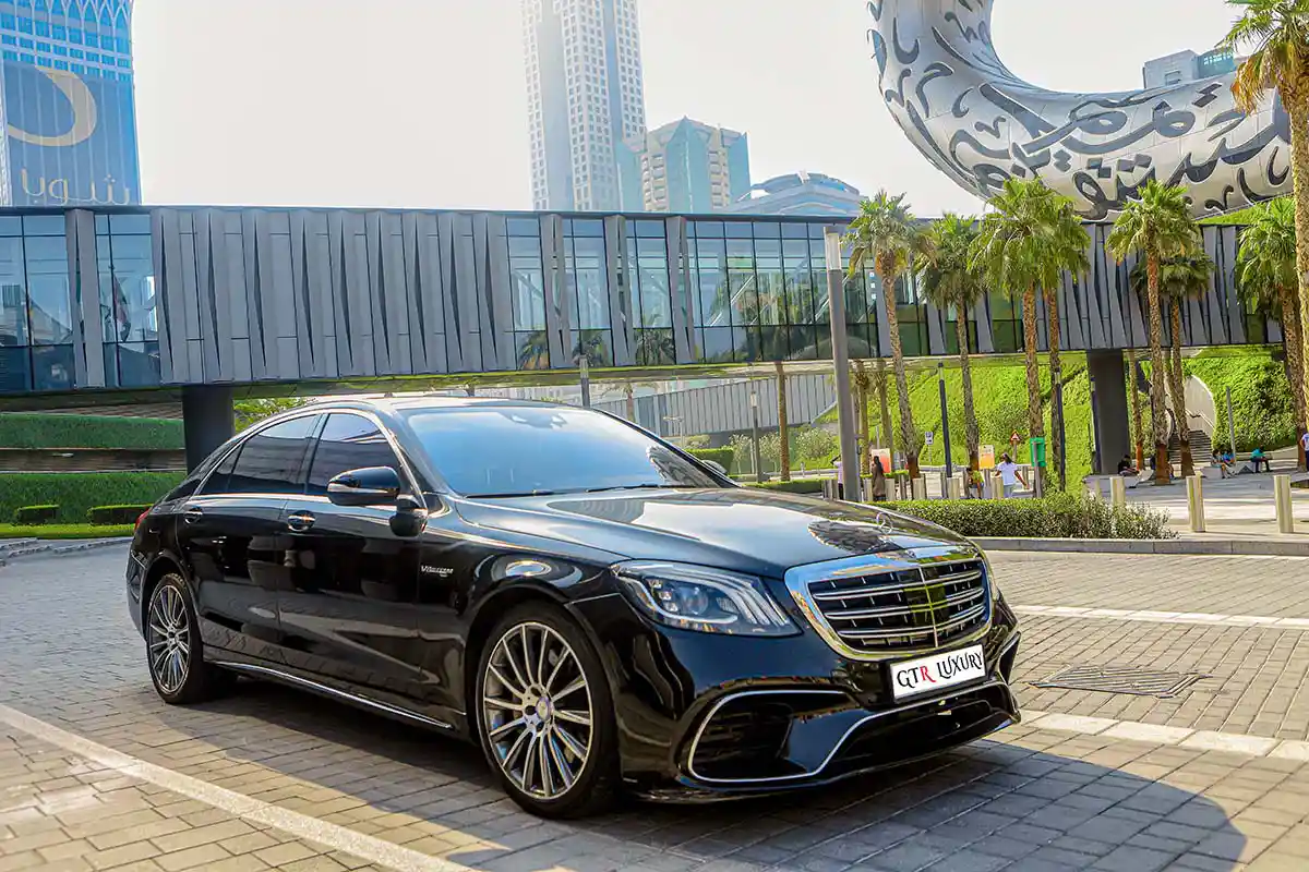 Mercedes Benz S63 BLACK 2020 rental dubai